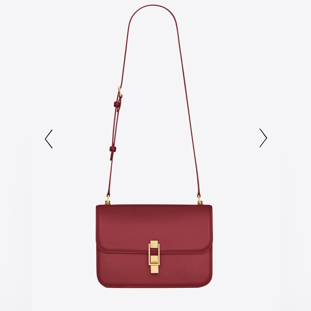 SAINT LAURENT LE CARRÉ SATCHEL IN BOX